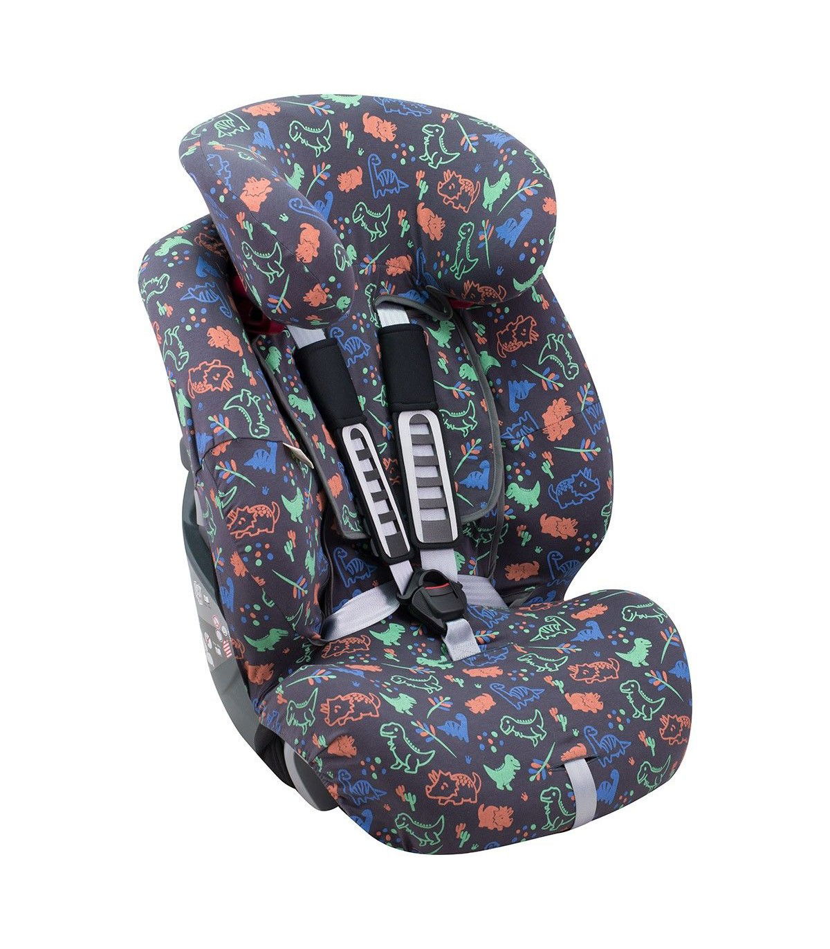 britax romer advansafix iii sict - Vista 3/4 desplegada Happy Dino