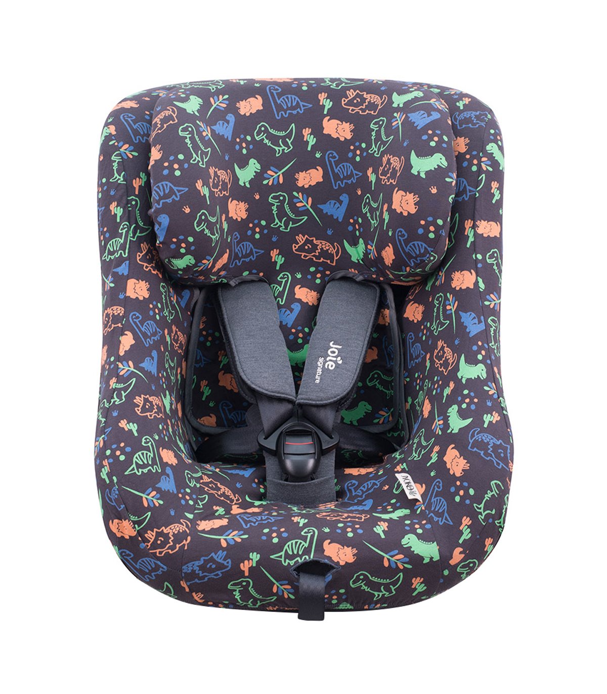 Joie Spin 360 y Nuna Rebl - Vista frontal Happy Dino