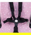 Ojal para correas de seguridad Pink Sparkles