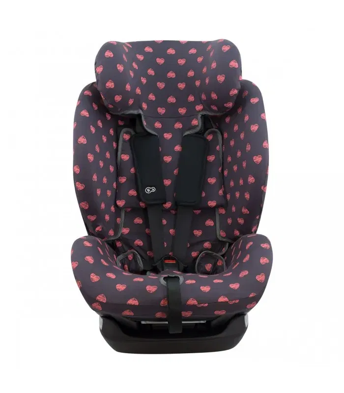 Kinderkraft myway - Vista frontal Fluor heart