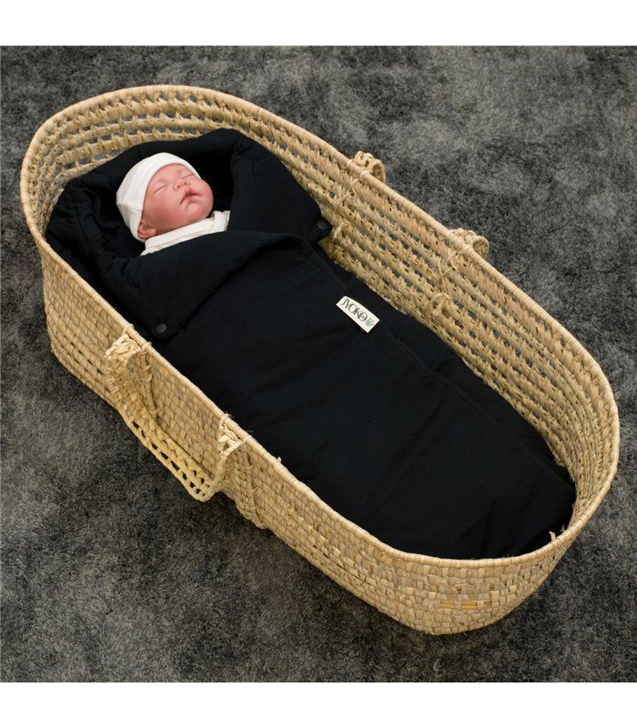 Saco capazo bebe - Vista de uso Black Series Saco capazo bebe - Vista de uso Black Series