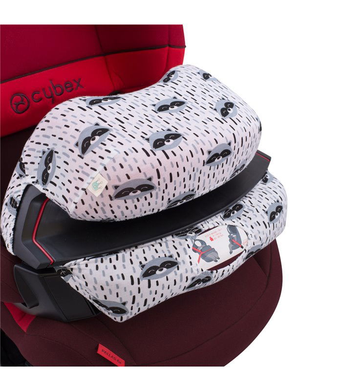Cybex Pallas Fix - Detalle 3/4 Racoon Town Cybex Pallas Fix - Detalle 3/4 Racoon Town
