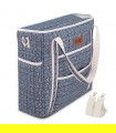 Bolsa de viaje - Vista perspectiva Ethnic Blue