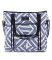Bolsa para carrinho de bebê - Vista frontal Azul Diamante