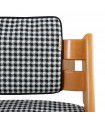Set 3 Evolutive Cojines für Trona Stokke Tripp Trapp - Vichy Front Detail