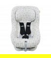 Universal cover for car seat with headrest - 41
