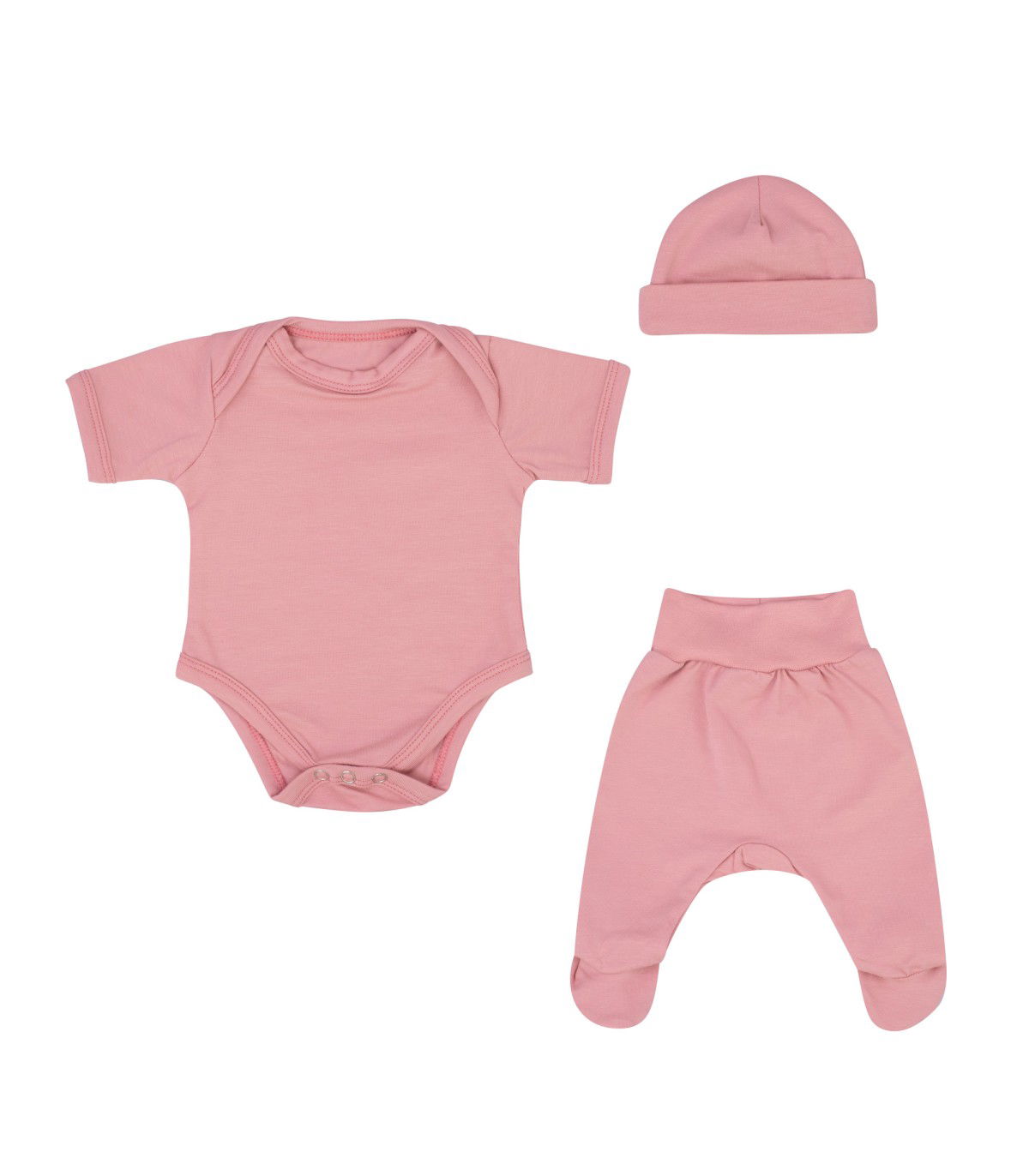Conjunto primera puesta básico Rose Quartz - 1