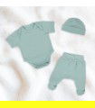Conjunto primera puesta básico Pastel Green - 2
