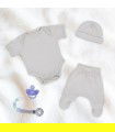 Conjunto primera puesta con Chupetero Cream - 2