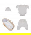 Conjunto primera puesta con Arrullo Cream - 1