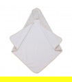 Primo set Baby Blue con mantella bagnetto neonato - 5