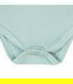 Premier corps pour bébé pastel vert vert manga - boutons de détail