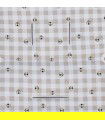 Bugaboo papillon pique-nique Vichy Chair Mat - Détail imprimé