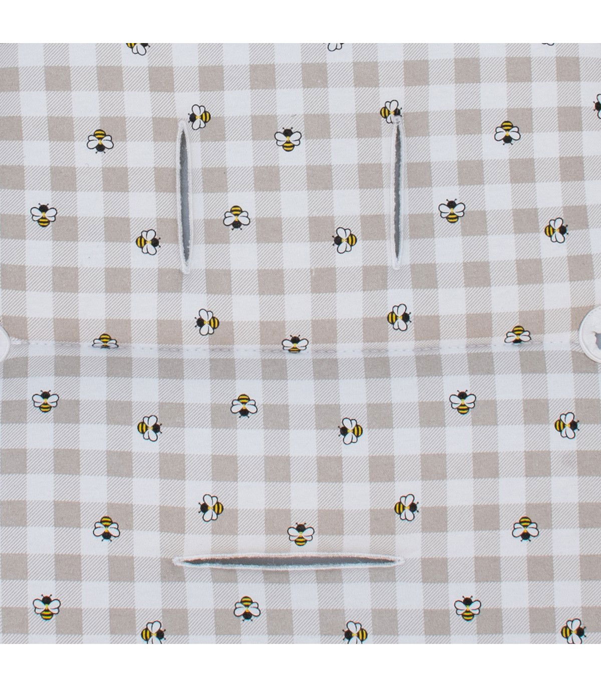 Tapete para cadeira Bugaboo Butterfly Picnic Vichy - Detalhe impresso