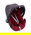 Maxi cosi Pebble y Bebe confort - Vista 3/4 Fluor Heart