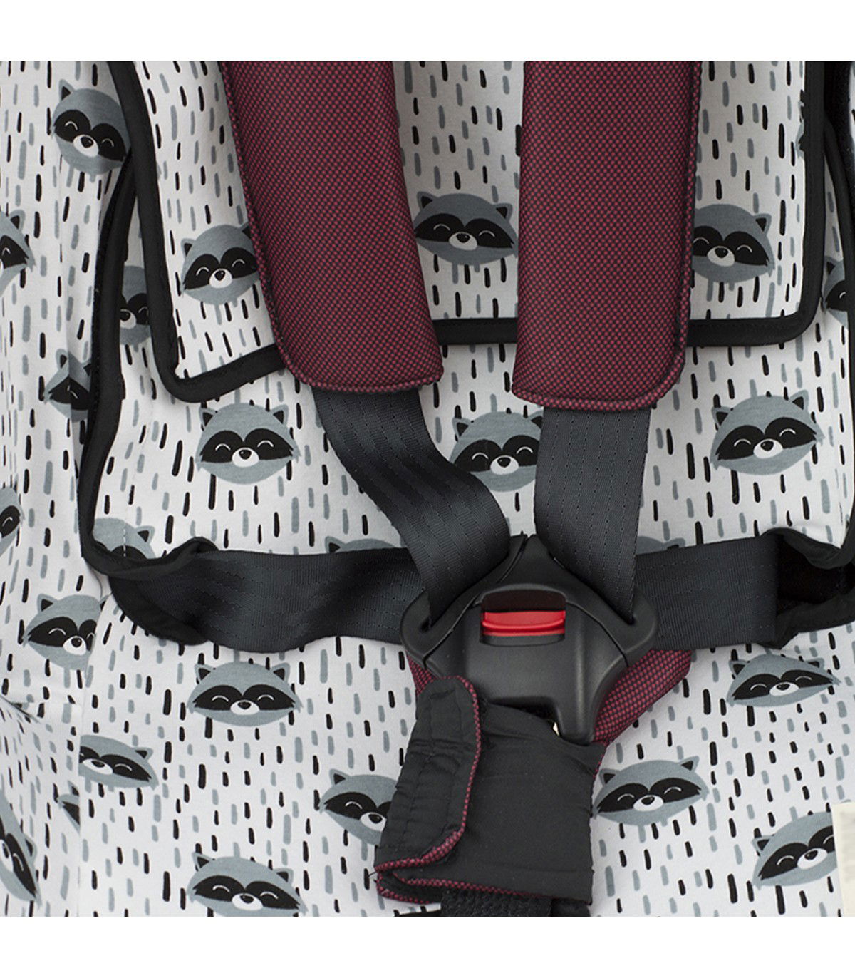 Joie Every Stage - Ojal para correas de seguridad Racoon Town